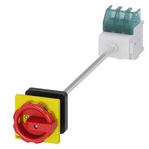 Interruptor seccionador Rot, Amarillo 3polig 16 mm² 32 A 690 V/AC Siemens 3LD22480TK53-0