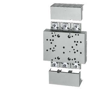 Siemens 8US12104AF00 Sistema de barras conductoras, distancia entre ejes de rieles 60 mm, adaptador de dispositivo, ancho: 185 mm Adaptador de dispositivos 630 A 690 V 1 UD(S).
