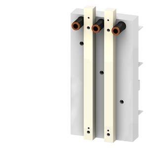 Siemens 8US12134AH00 Adaptador de barra colectora de 60 mm SYS. Sistema de barras colectoras UL 508 de 60 mm Adaptador de dispositivos 400 A 690 V 1 UD(S).