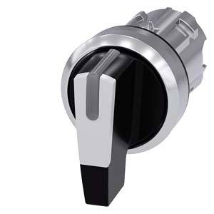 Siemens 3SU10522CM600AA0 3SU1052-2CM60-0AA0 Muletilla Se puede iluminar Mordaza Blanco 2 x 45 ° 1 UD(S).-0
