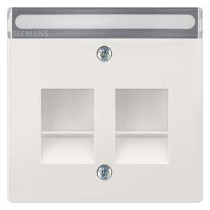 Siemens Programa de conmutación Cubierta Inserto modular de conectores DELTA style Platino 5TG13431 1 UD(S).-0