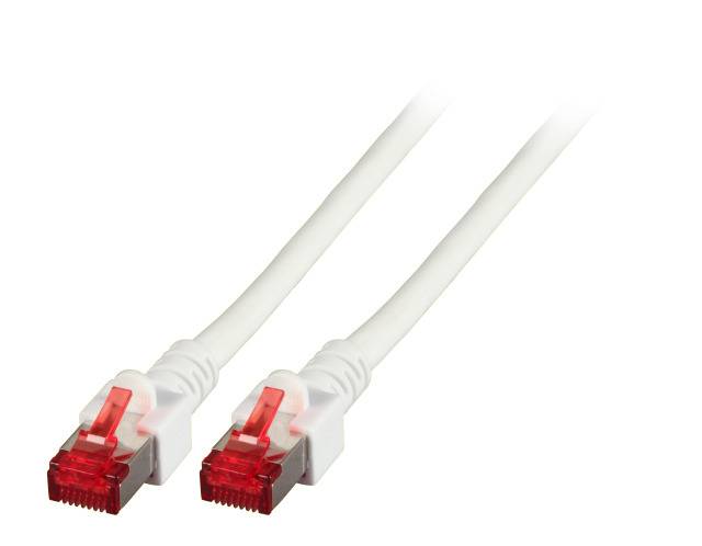 EFB Elektronik K5518.2 RJ45 Cable de red, cable de conexión CAT 6 S/FTP 2.00 m Blanco Retardante de llama, Sin halógenos-2