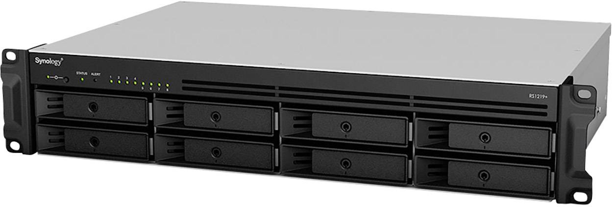 Synology RackStation RS1219+ Carcasa de servidor NAS 8 Bahía 2 conectores M.2 RS1219+-0