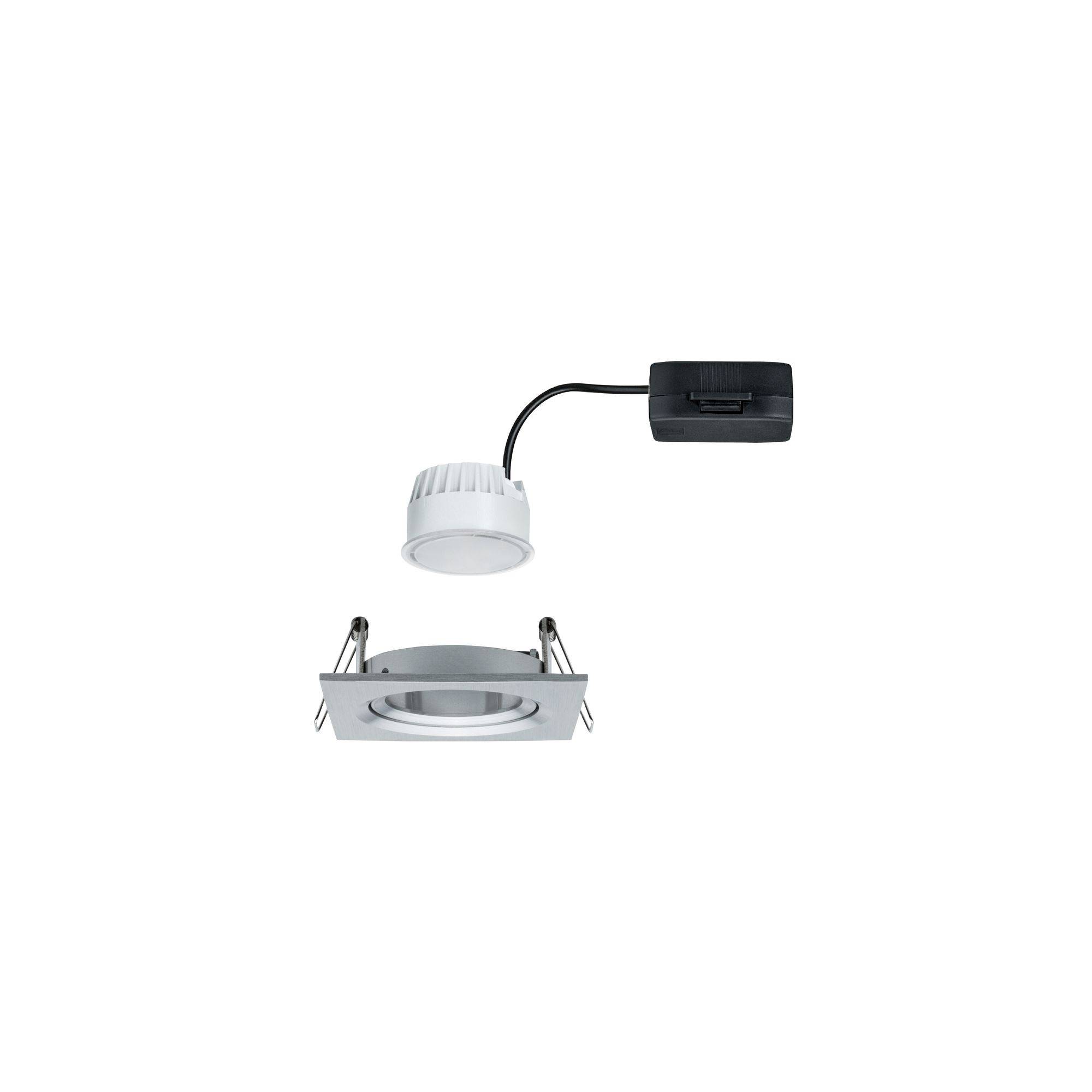 Paulmann 93455 Nova Lámpara de encastre LED LED 6 W Aluminio (torneado)-1