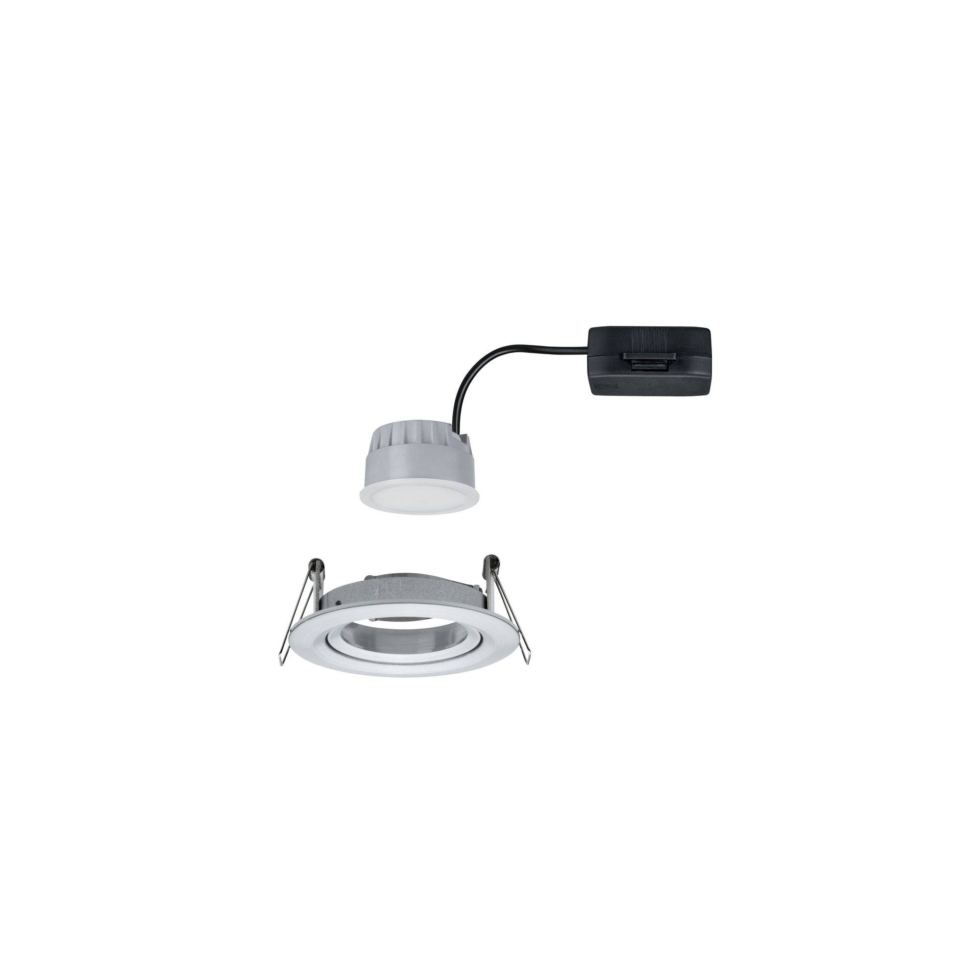 Paulmann 93486 Nova Lámpara de encastre LED LED 6 W Aluminio (torneado)-1