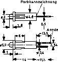 Mentor 2694.8023 Lámpara de señalización LED Rot 2.25 V 20 mA 3 mcd-1