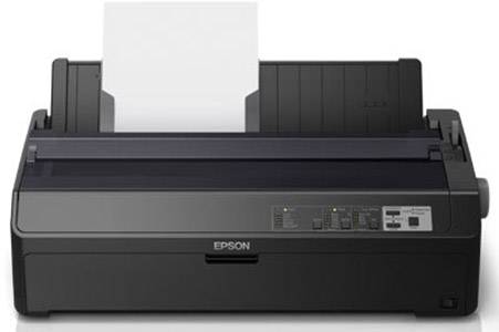 Epson FX-2190IIN Impresora matriacial de puntos 738 Carac./s Cabezal de impresión de 18 pines, Entrada más ancha, Ancho de impresión 136 caracteres, Se puede conectar a una red USB, Paralelo, LAN