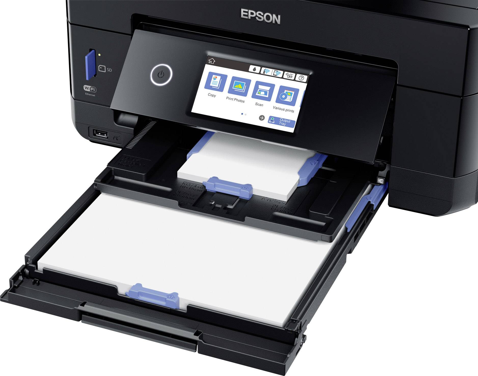 Epson Expression Premium XP-7100 Impresora multifunción A4 Impresora, escáner, fotocopiadora LAN, WLAN, Duplex, ADF-4