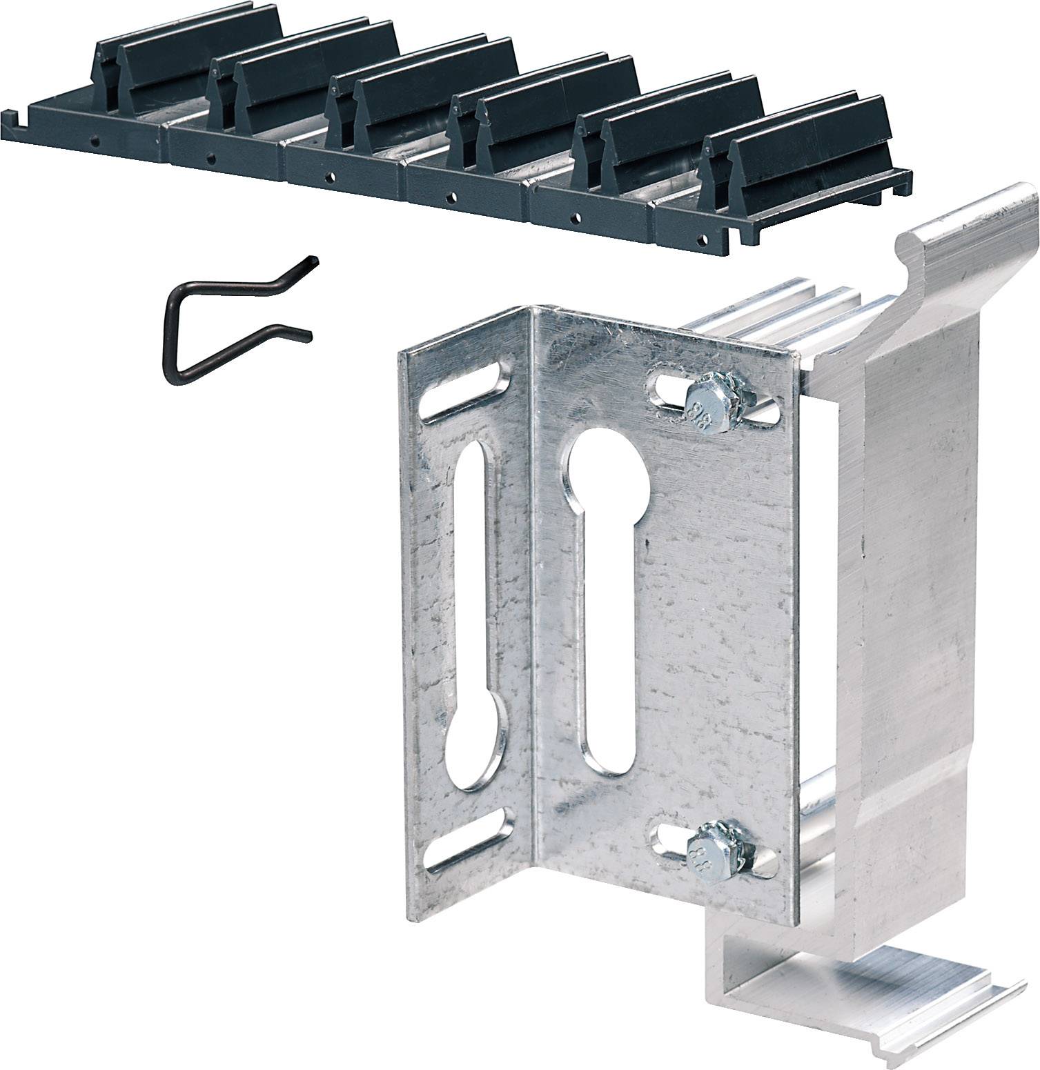 Schneider Electric 5583608 Canal de antepecho Repisa regulable ( x x ) 60 x 28 x 77 mm 1 ST Aluminio-0