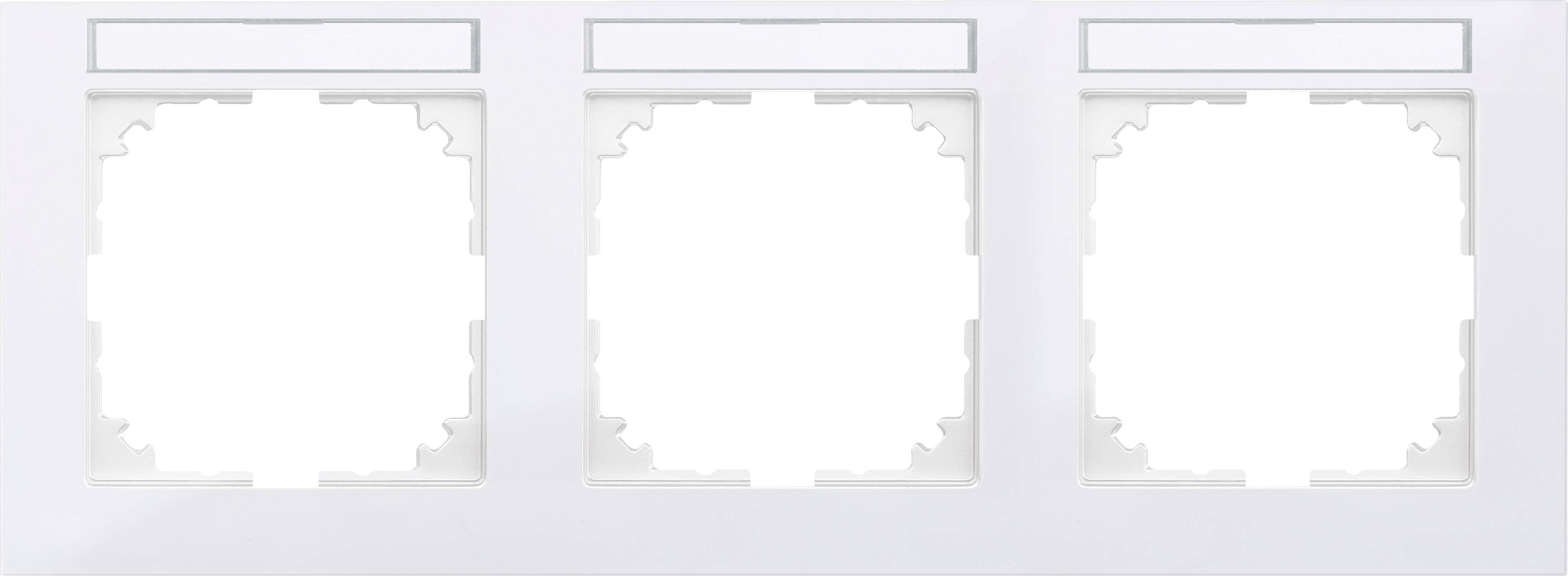 Merten Bastidor Cubierta System M Blanco polar MEG4031-3619 1 UD(S).-0