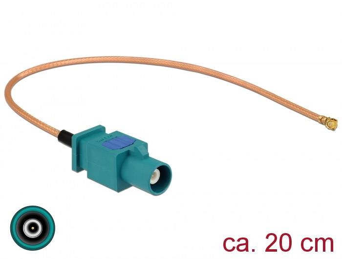 Delock Antena WLAN Cable [1x Conector Fakra - 1x Conector MHF III] 20.00 cm