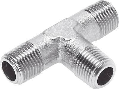 FESTO Conector en T 8030254 NPFC-T-3R12-M Rosca externa: R1/2 Paso de rosca: R1/2, R1/2 1 ST