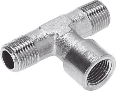 FESTO Conector en T 8030258 NPFC-T-G12-2R12-FMM Paso de rosca: G1/2", R1/2 1 UD(S).