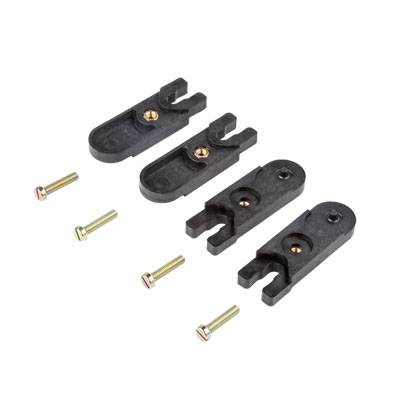 Weidmüller MF TBF Juego de fijación Poliamida Negro profundo (Lon. x Anch. x Alt.) 38 x 76 x 118 mm 1 UD(S).
