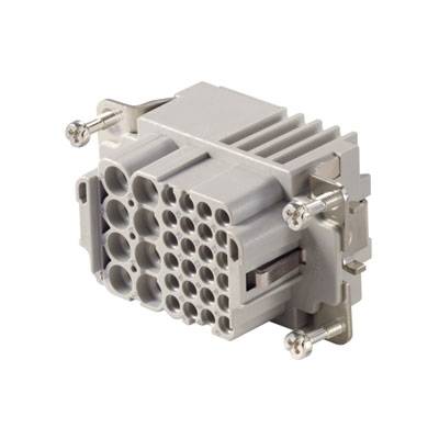Weidmüller 1023270000 Inserto hembra RockStar® HDC 8 + 24 + PE Engaste 1 UD(S).