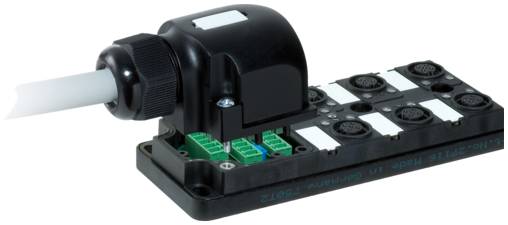 Murrelektronik 27032 Caja de sensores/actuadores pasiva Distribuidor M12 con rosca de plástico 1 ST Piece-0