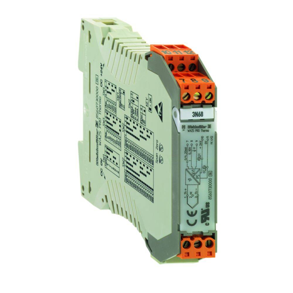 Weidmüller WAZ5 VCC 0-10V/4-20MA 8540300000 Conversor de señal 1 UD(S).