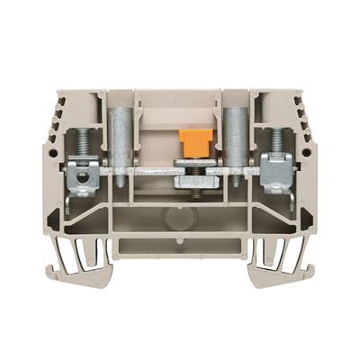 Weidmüller 1016900000 Borne en serie de comprobación de conexión Atornillar Beige oscuro 50 UD(S).