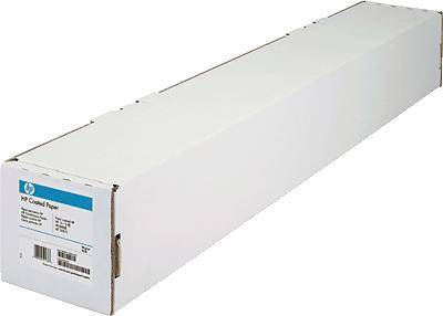 HP Coated Paper C6019B Papel para plotter 61 cm x 45,7 m 90 g/m² 45 m Impresora de inyección de tinta-0
