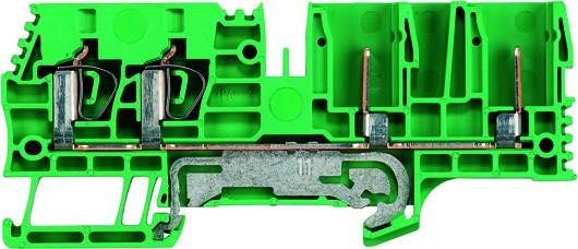 Weidmüller 1848330000 Borne de conductor de protección Resorte de tracción Verde y amarillo 50 UD(S).