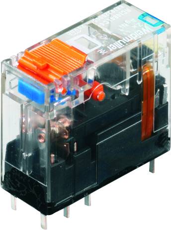 Weidmüller RCI484730 Relé de enchufes 230 V/AC 8 A 2 contactos inversores 10 UD(S).
