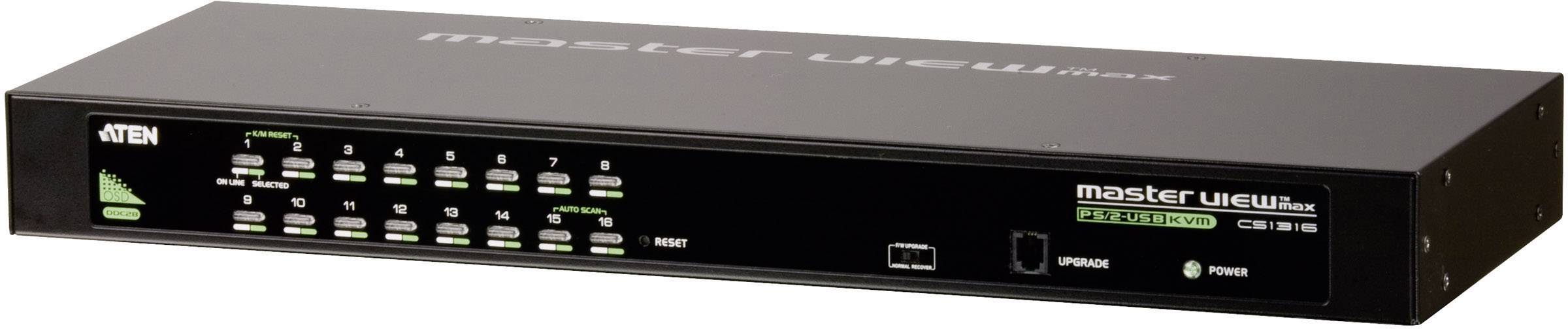 ATEN CS1316-AT-G 16 puertos Conmutador KVM VGA USB, PS/2 2048 x 1536 Pixel-0