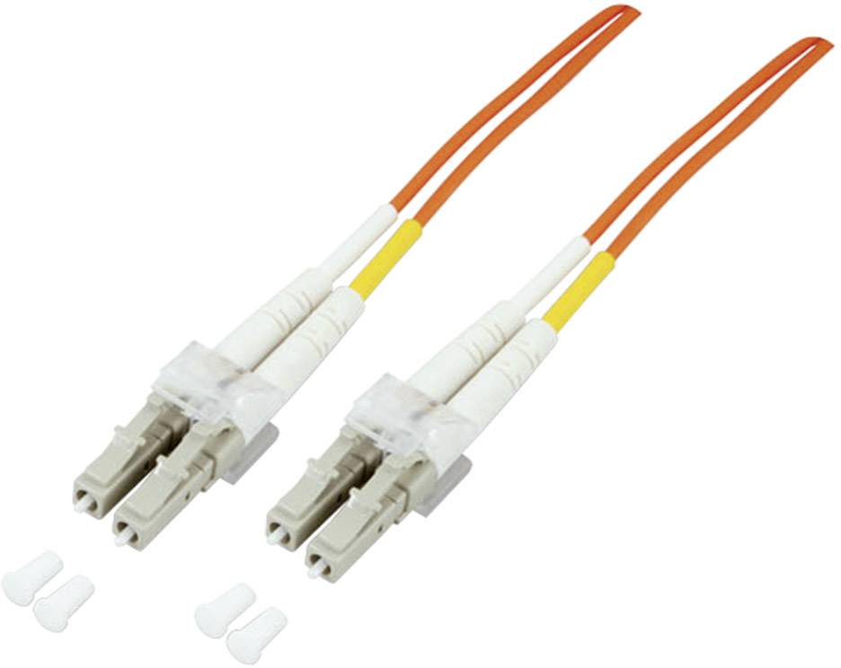 EFB Elektronik O0310.5 Fibra de vidrio LWL Cable 5.00 m Naranja [1x Conector LC - 1x Conector LC] 50/125 µ Multimode OM2