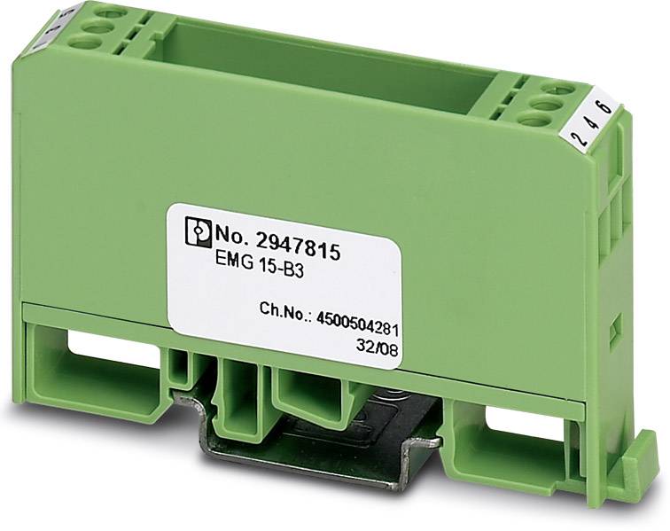 Phoenix Contact EMG 15-B3 Carcasa de riel DIN Plástico 10 UD(S).