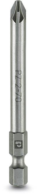 Phoenix Contact 1212593 SF-BIT-PZ 3-50 Punta en cruz Accionamiento (destornilladores): 1/4" (6,3 mm) Vaso: Cruciforme Pozidriv PZ 3 50 mm