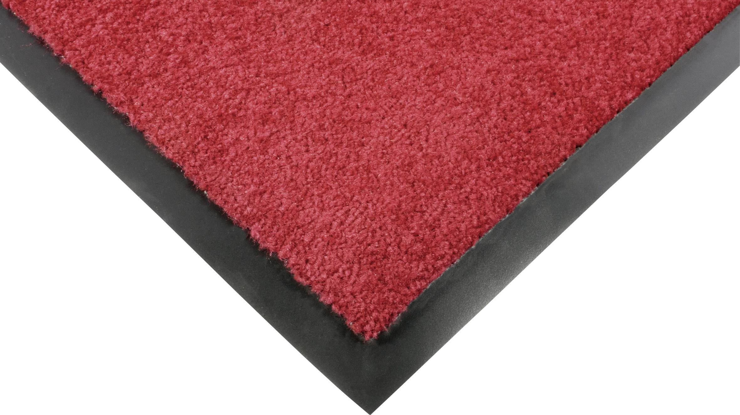 COBA Europe PP030002 Entra-Plush Esterilla recogesuciedad (Lon. x Anch.) 1.5 m x 0.9 m Rot