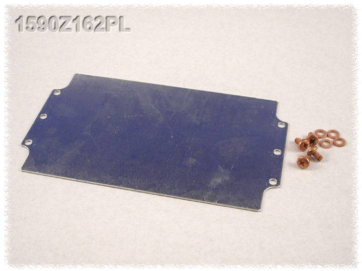 Hammond Electronics 1590Z162PL 1590Z162PL Tapa de cierre Chapa de acero Natural 1 UD(S).