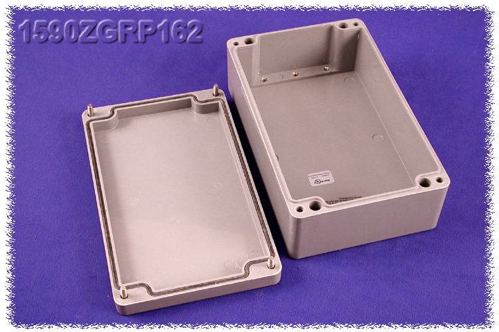 Hammond Electronics 1590ZGRP162 Carcasa universal 260 x 160 x 90 Poliéster Gris 1 UD(S).