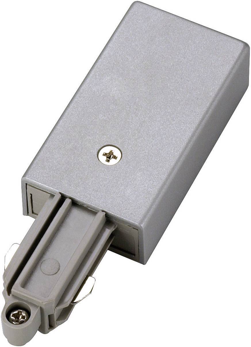SLV 143032 Componente de alto voltaje con sistema de riel Alimentador 1phasig Gris plata