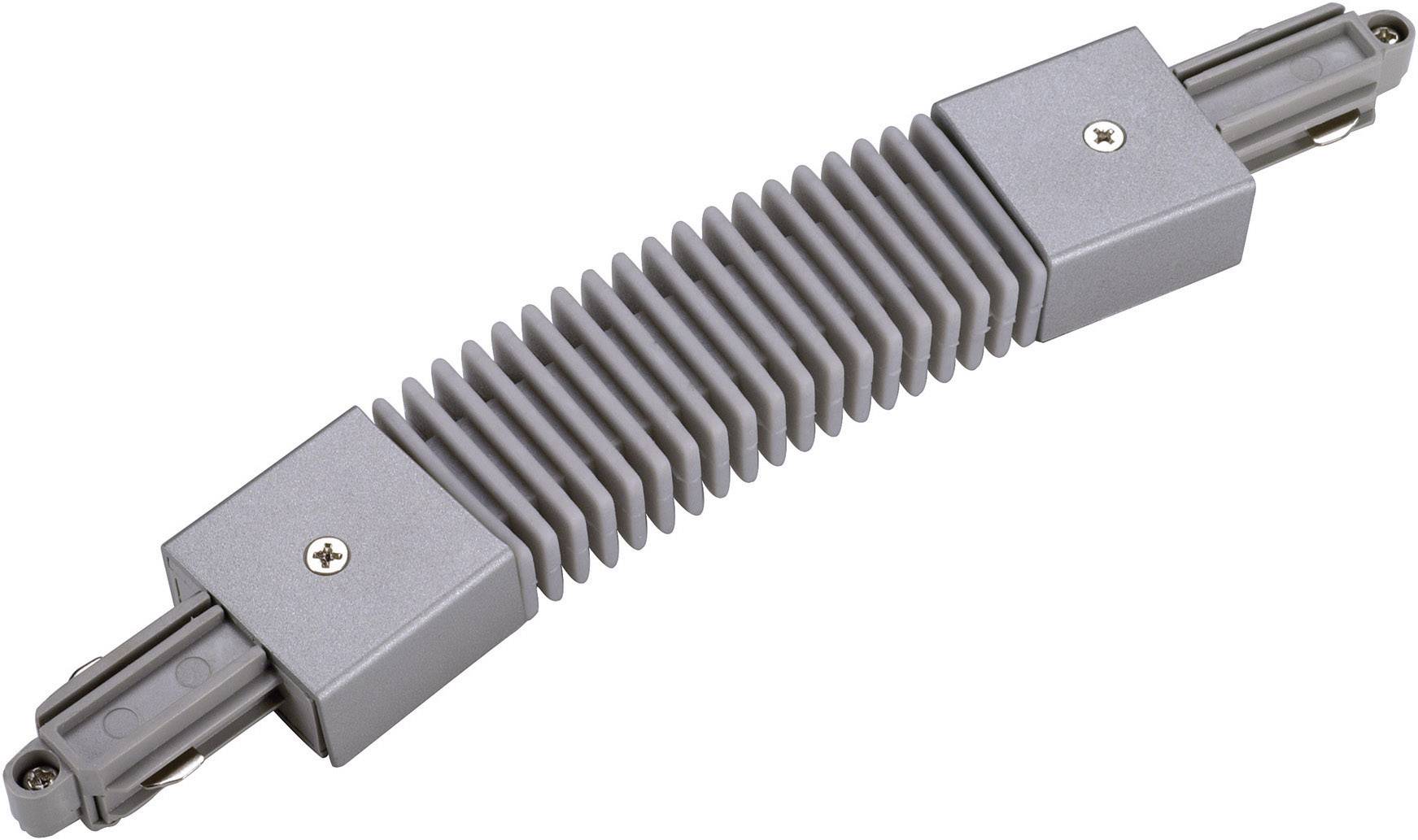 SLV 143112 Componente de alto voltaje con sistema de riel Conector flexible 1phasig Gris plata-0