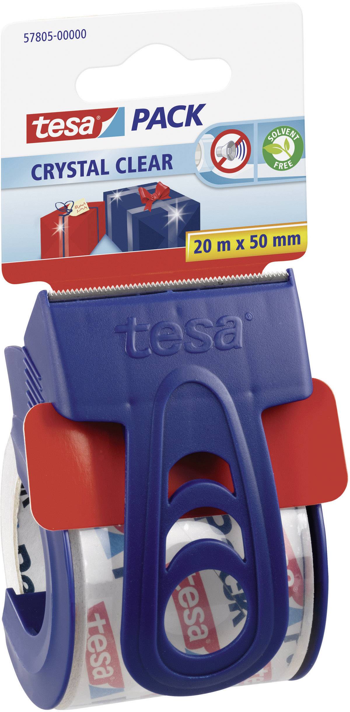 tesa CRYSTAL CLEAR 57805-00000-02 Cinta de embalar tesapack® Transparente ( x ) 20 m x 50 mm 1 ST