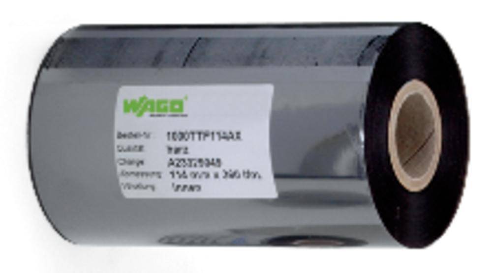 WAGO 258-157 Cinta de transferencia térmica Schwarz 1 UD(S).-0