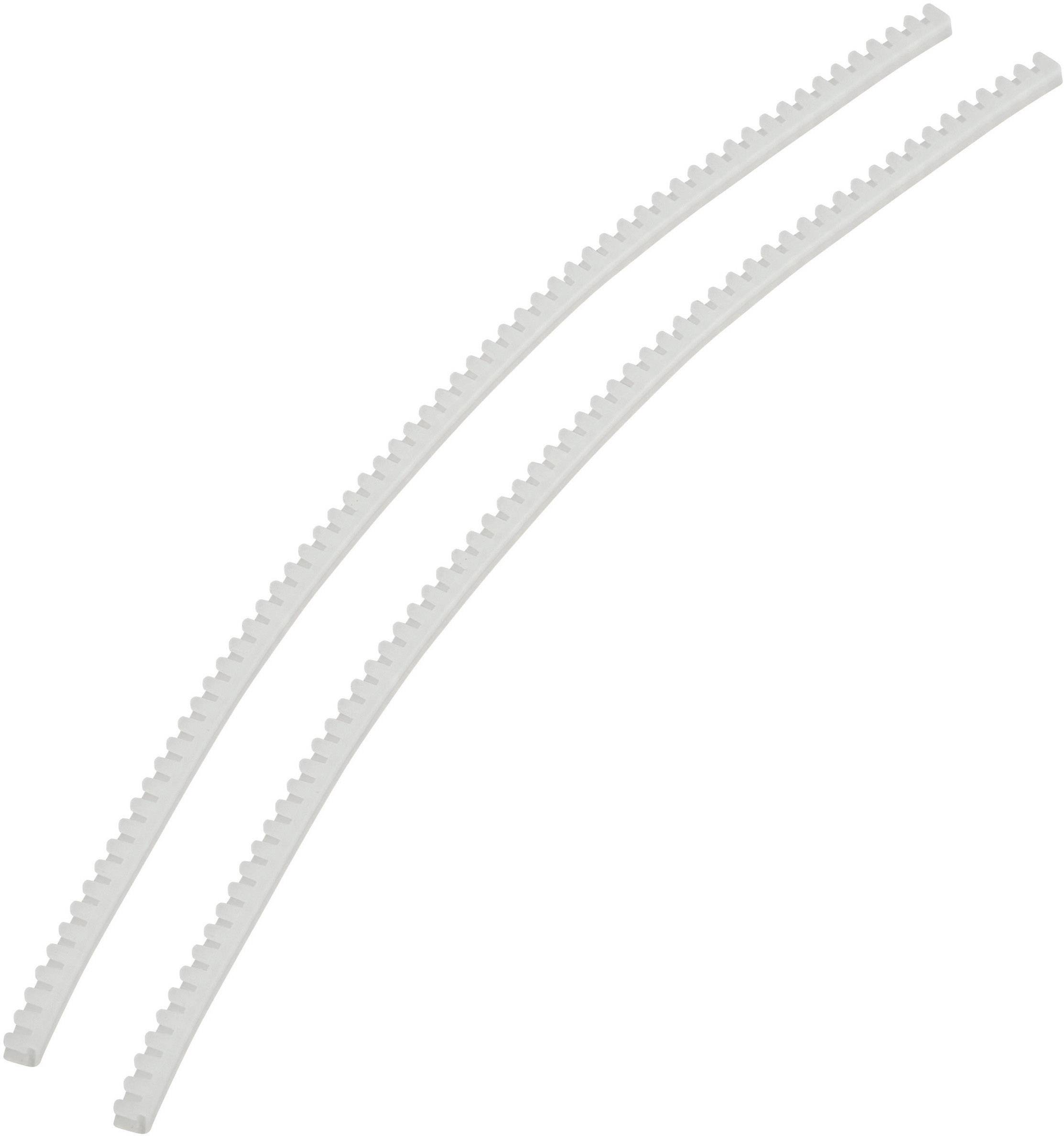 TRU COMPONENTS TC-KG008203 Protección de cantos Transparente (Lon. x Anch. x Alt.) 10 m x 3.3 mm x 3.7 mm 10 m-0