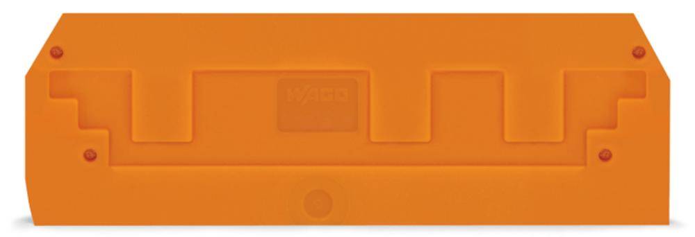 WAGO 283-352 Placa final y de separación Naranja 50 UD(S).-0