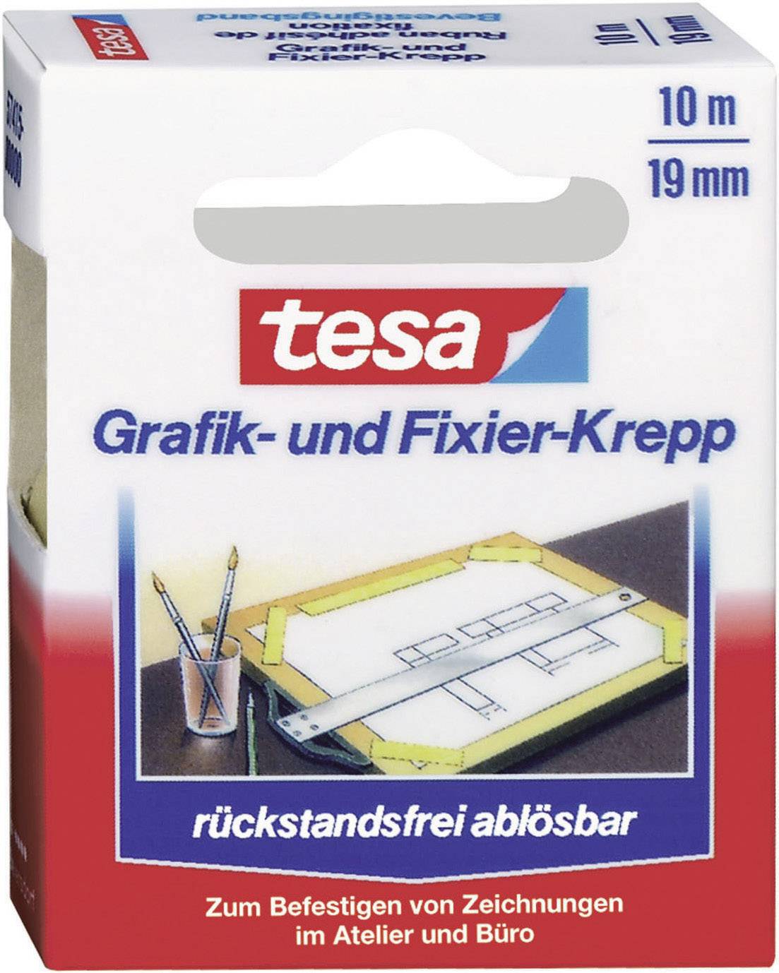 tesa 57415-00000-01 Cinta de pintor (Lon. x Anch.) 10 m x 19 mm 1 UD(S).