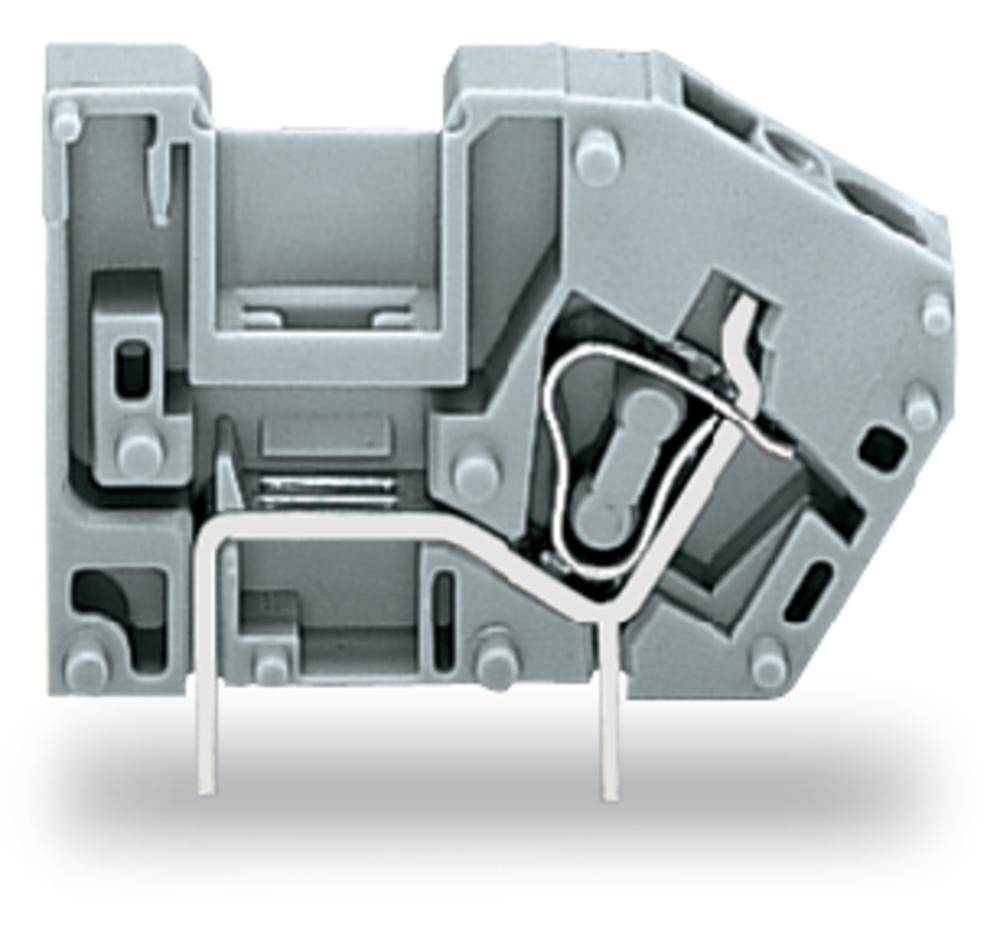 WAGO 742-121 Bloque terminal elástico de compresión 2.50 mm² Número de polos 1 Gris 300 UD(S).