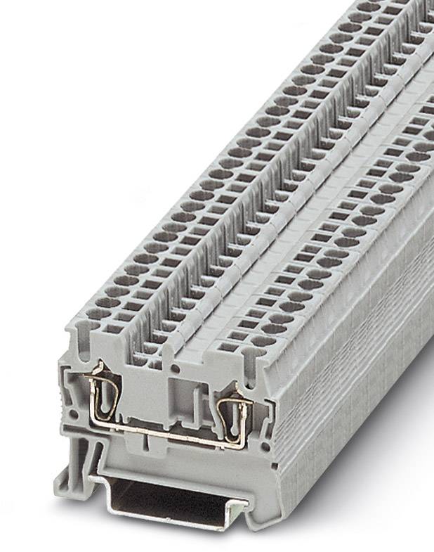 Phoenix Contact 3035360 Bloque de conexión de paso 5.2 mm Resorte de tracción Gris 50 UD(S). Piece