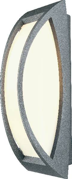 SLV Meridian II 230445 Apliques de pared para exteriores Bombilla de bajo consumo, LED E27 20 W Antracita-1