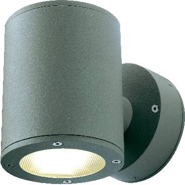 SLV Sitra Up & Down 230365 Apliques de pared para exteriores Bombilla de bajo consumo GX53 18 W Antracita-2