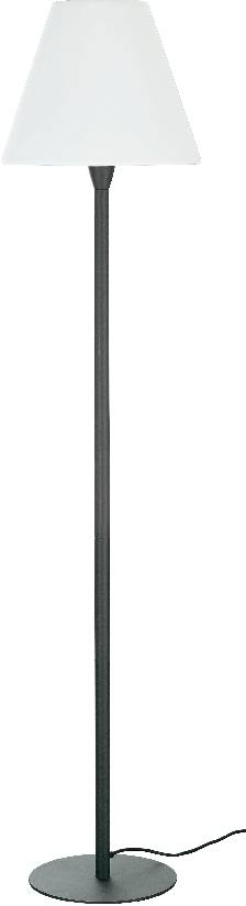 SLV 228965 Adegan Lámpara solar de pie para exteriores Bombilla de bajo consumo E27 24 W Antracita, Blanco-3