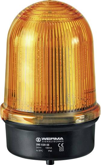 Werma Signaltechnik Luz de señalización 280.360.55 280.360.55 Amarillo 24 V/DC