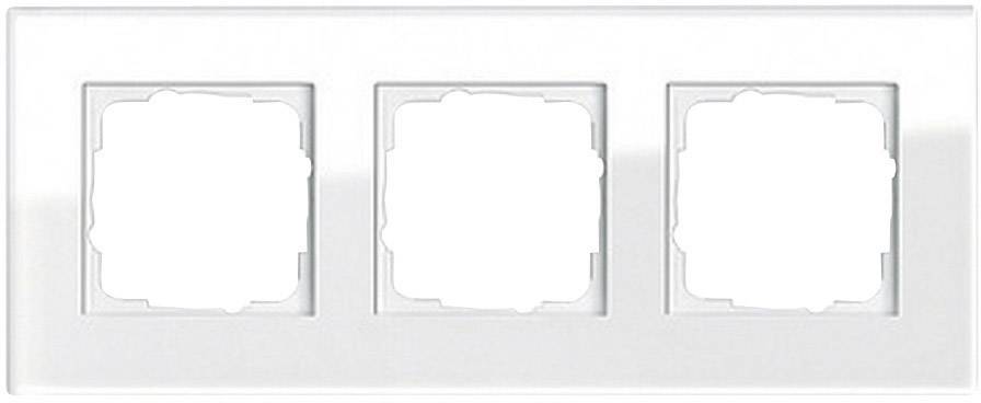 GIRA 3 veces Bastidor Esprit, Standard 55 Blanco 0213 12