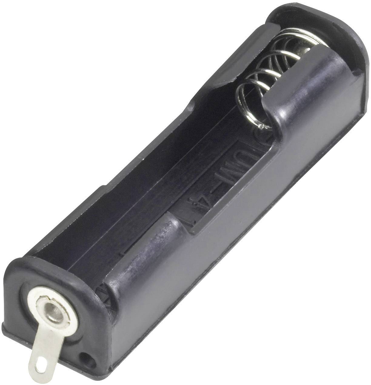 Goobay 10879 Soporte batería 1x Pila Micro (AAA) Conexión por soldadura (Lon. x Anch. x Alt.) 52 x 15 x 12.5 mm