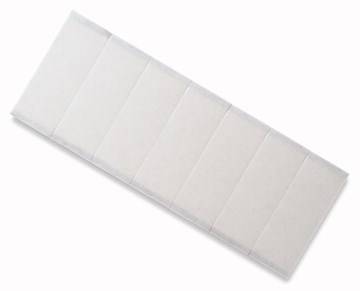 WAGO 895-1600 Tiras de etiquetado autoadhesivas Blanco 100 UD(S).