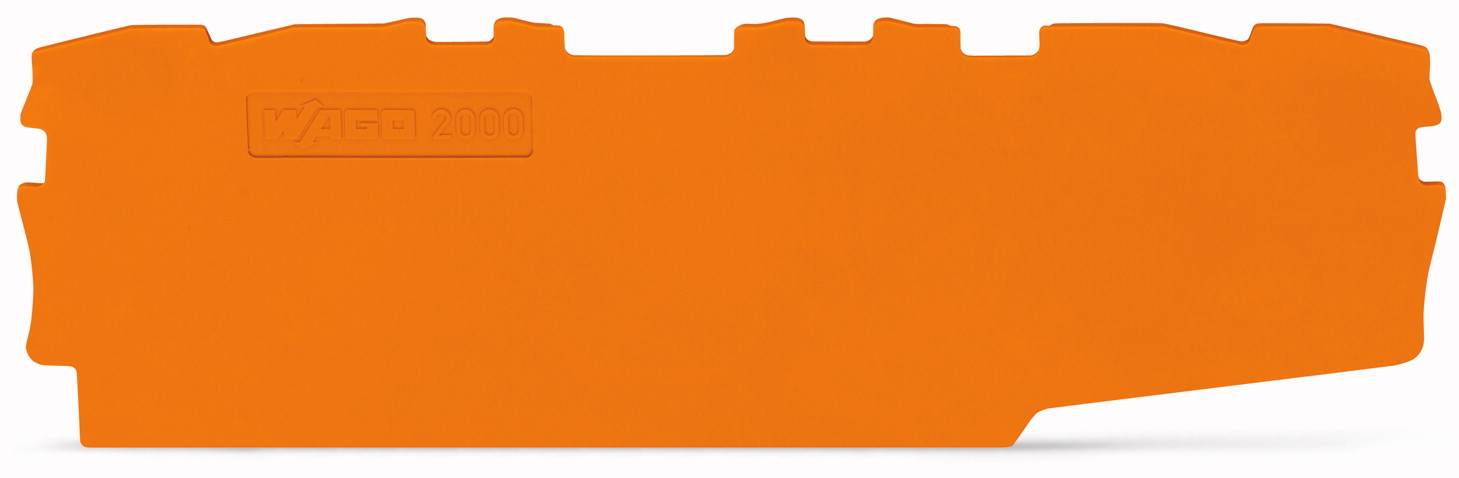 WAGO 2000-2196 Placa final y de separación Naranja 100 UD(S).