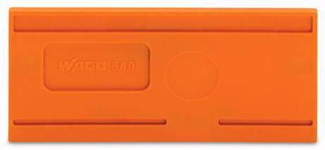 WAGO 880-329 Panel de separación Naranja 100 UD(S).-0